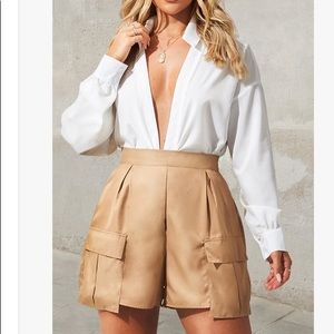 COPY - Brand New Camel Cargo Shorts